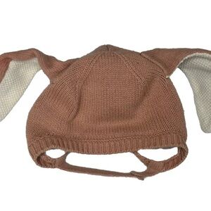 h&m unisex long ear knit bunny hat